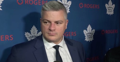Sheldon Keefe Post Game, Panthers 5 vs. Leafs 2: “We played a terrific first period, and the game looks a lot worse than it is from there”