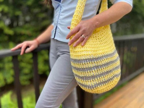 Crochet Market Bag (Free Pattern & Beginner Friendly!)