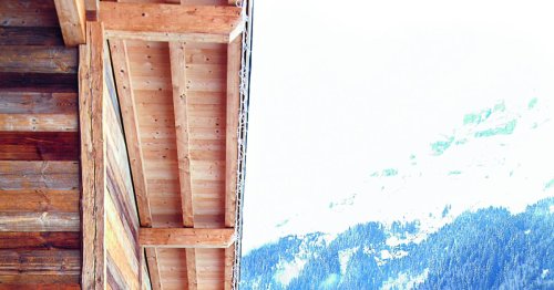 Esta casa de montaña es un sueño hecho realidad: una decoración de altura con vistas a la nieve