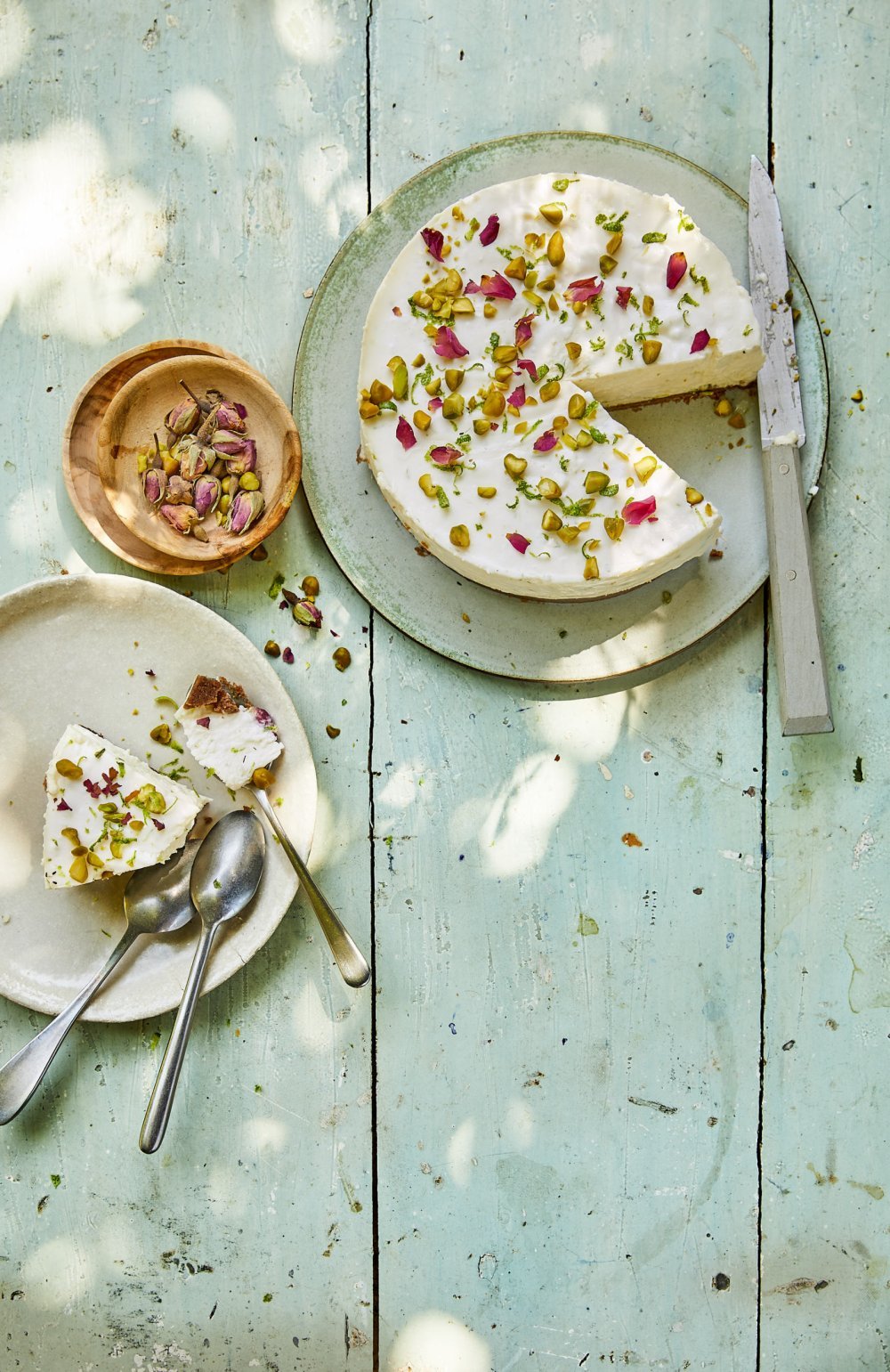 Cheese-cake au cottage cheese et citron vert