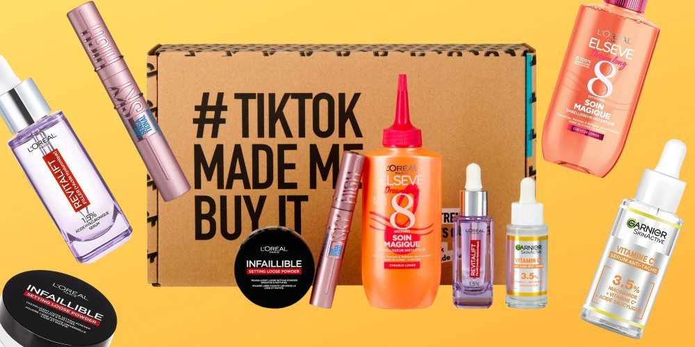 "TikTok m’a poussé à l’acheter" : Retrouvez tous les produits cultes du réseaux social dans une box en édition limitée