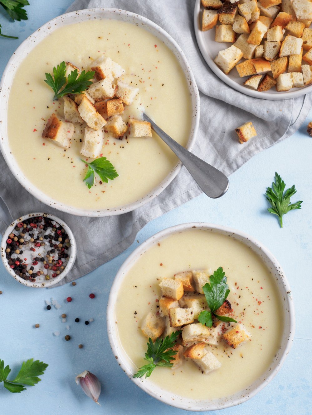 Velouté de panais et poire