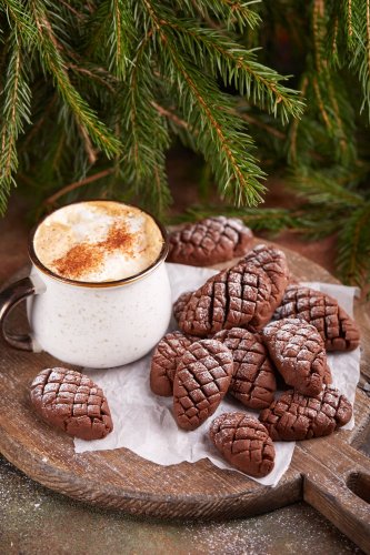 Sablés de Noël pommes de pin