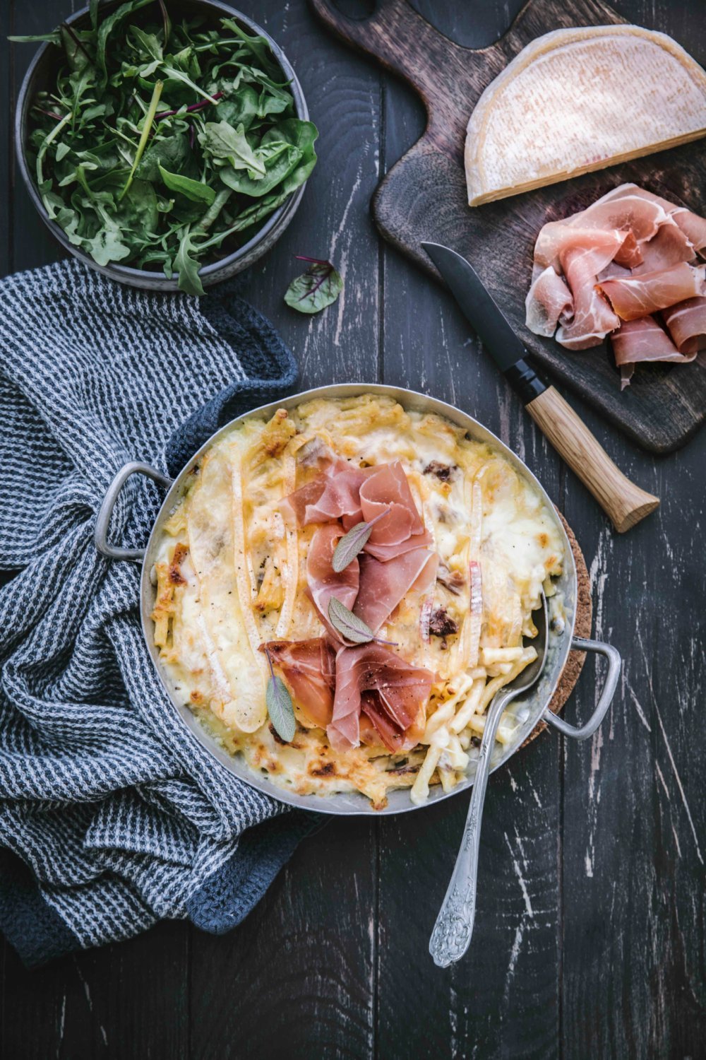 Mac and cheese façon tartiflette