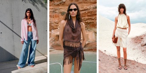 Bermuda en lin, pince à cheveux fleurie, robe en crochet... 31 pièces à l'inspiration estivale repérées chez Mango