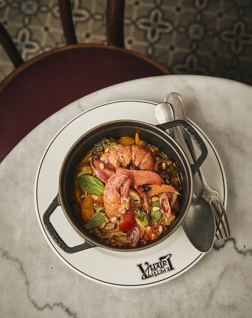 Spaghettis au homard