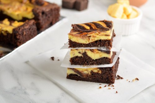 Ce brownie marbré au cheesecake est une pure folie : fondant, crémeux… impossible d’y résister !
