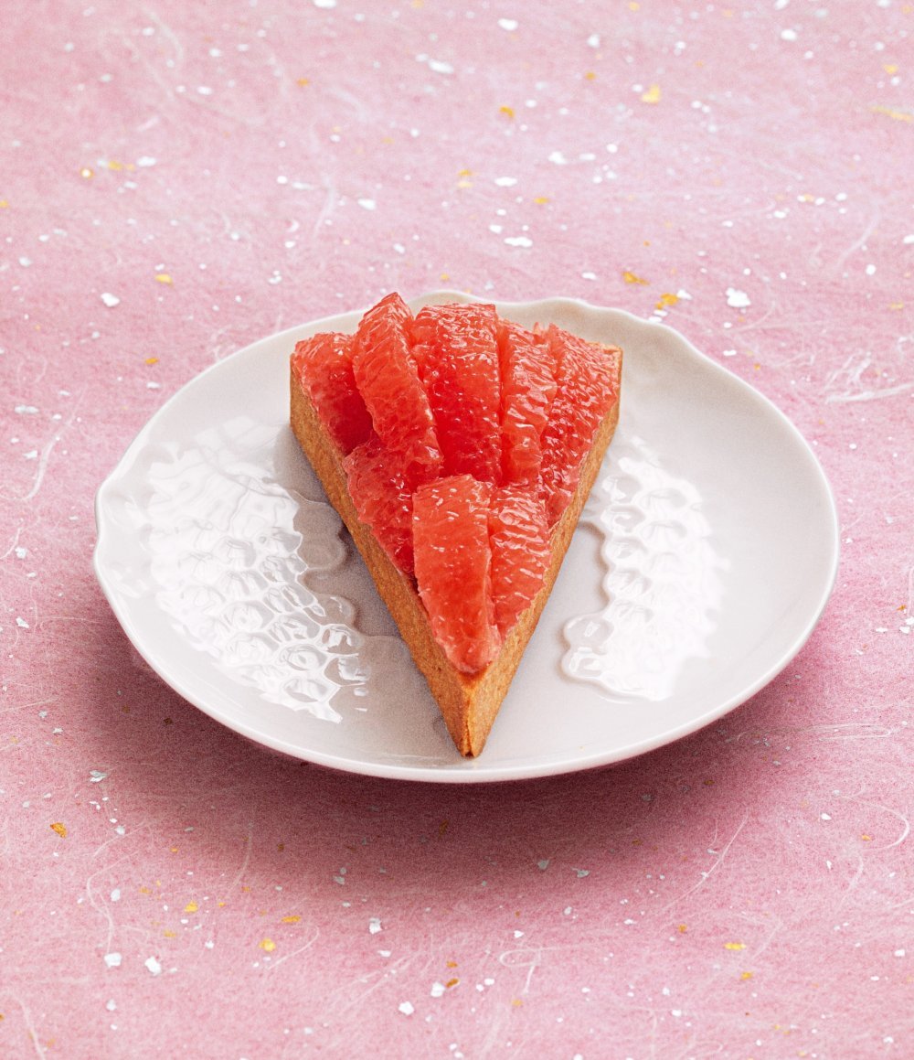 Tarte au pamplemousse