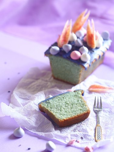 Cake à la lavande