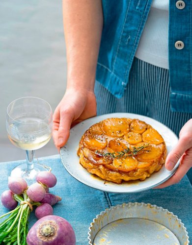 Tarte tatin de navets