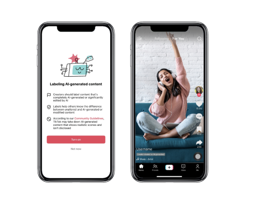 TikTok Introduces AI Labeling Tool For AI-Generated Content