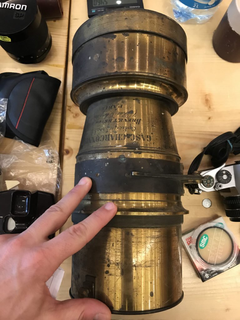 Markus Hofstaetter's blog » Bringing a 160 Year Old Giant Petzval Lens Back to Life