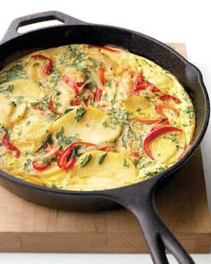 Spanish Tortilla with Bell Pepper