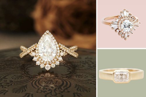 10 Moissanite Rings That Sparkle Just as Much as a Diamond (for a Fraction of the Price)