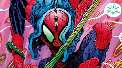 Hobie Brown Disrupts the System in New 'Spider-Punk' #1 Foil Variant Cover