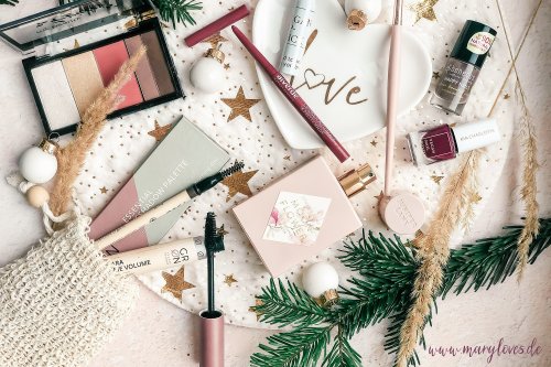 Festliches Naturkosmetik Make-up für Weihnachten - Mary loves