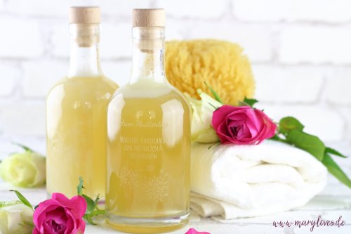 DIY Natürlicher Badezusatz als Geschenkidee zum Muttertag - Mary loves