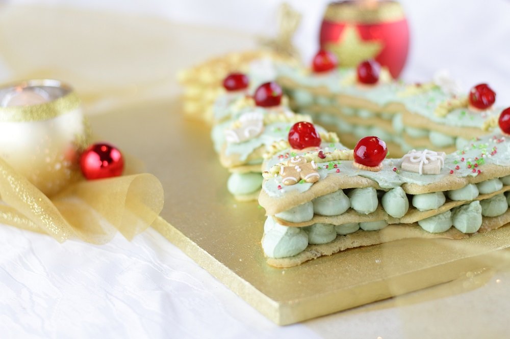 Christmas Tree Cake - Die weihnachtliche Variante vom Letter Cake - Mary loves