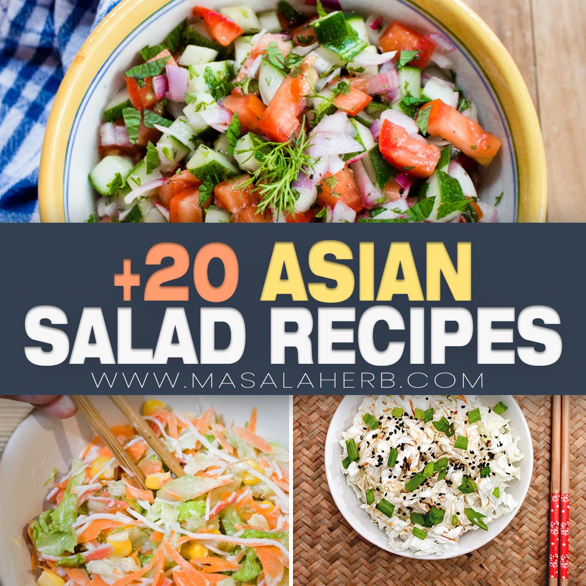 +21 Vibrant Asian Salad Recipes for Every Occasion