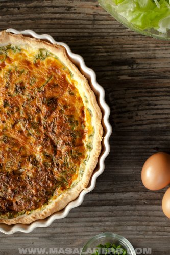 This is the original and true way to make a French Quiche