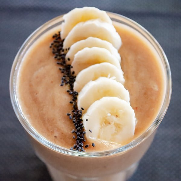 Apple Banana Smoothie with Ginger 🍎🍌