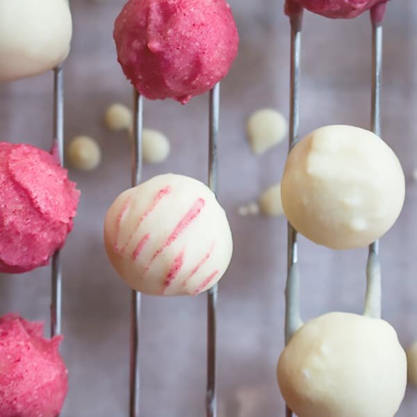 Valentine's Marzipan Chocolate Balls