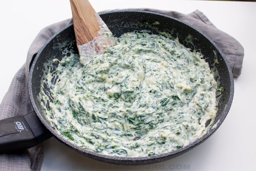 The Easiest Creamed Spinach You’ll Ever Make