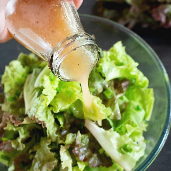 Simple Green Salad Recipe | MasalaHerb.com