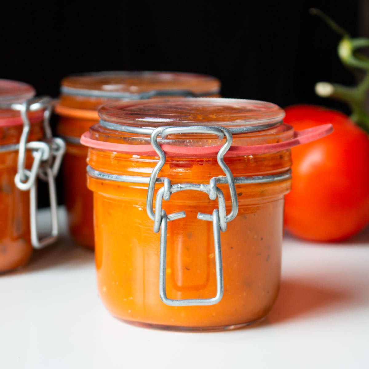French Tomato Coulis + How to can it | MasalaHerb.com