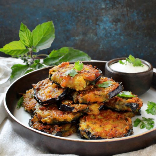 Beignets d’aubergine à l’indienne : une délicieuse recette exotique