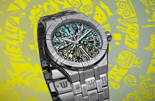 Bracelet, boîtier, cadran : cette étonnante montre limitée à 1000 exemplaires est décorée dans les moindres détails !