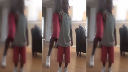 Father teaches his son the ABCs with a little help from trap music