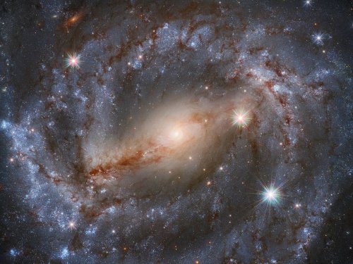 Hubble Stared At This Magnificent Galaxy For Nine Hours To Capture The Perfect Shot