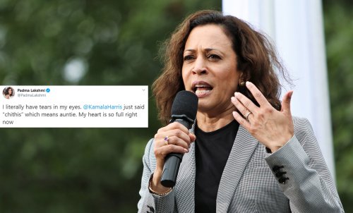 Kamala Harris, US VP Candidate, Said ‘Chithi’ During Her Speech And Desi Twitter Is Crying Happy Tears