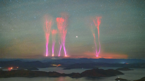 Rare 'Gigantic Jets' Spotted Above Himalayas, NASA Shares Viral Picture