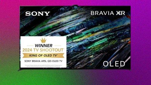 I think Sony’s 77-inch A95L OLED is the ultimate PS5 TV, and it’s $1,000 off right now