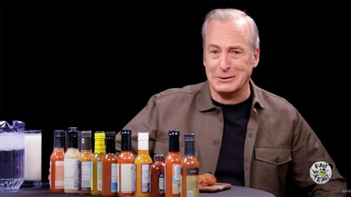 Bob Odenkirk taking on the 'Hot Ones' spicy wings challenge is pure joy from start to finish
