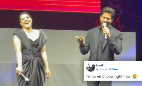 Twitter Is In Tears As SRK Recreates This Iconic 'Baazigar' Scene With Kajol At Red Sea Festival; Watch