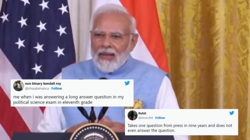 Internet Gives Bombastic Side Eye To PM Modi's US Speech About Discrimination And Democracy In India