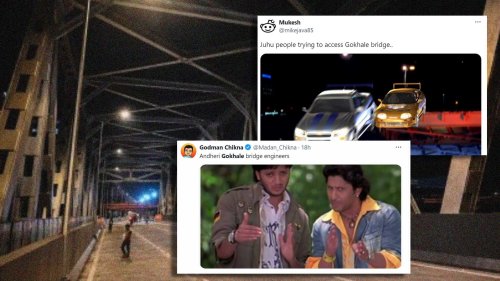Mumbai’s Gokhale Bridge Partially Opened After 15 Months But With Misalignment; The Internet Erupts In Hilarious Memes