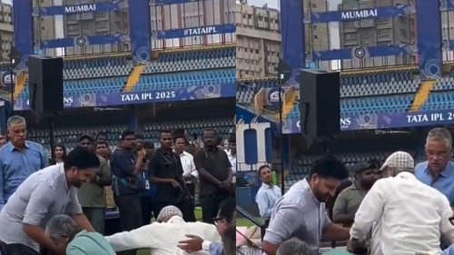 From Captain To Son: Rohit Sharma’s Emotional Gesture Wins Hearts At Wankhede