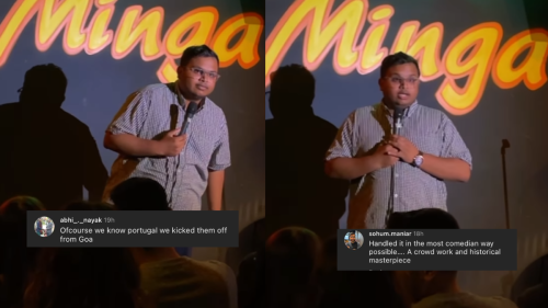 Indian Comedian Destroys Portuguese Heckler With Colonial History Lessons; Fans Hail His Comeback