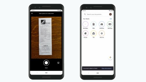 Google launches a cool new document scanner called Stack