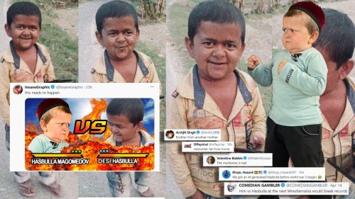 Hasbulla’s Desi Doppelganger From Bihar Sends The Internet Into A Frenzy; Netizens Demand A WWE Face Off