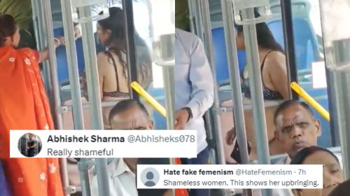 Bikini-Clad Woman Boards Delhi Bus And Leaves The Internet Stunned; Enraged Netizens Demand Action- Watch