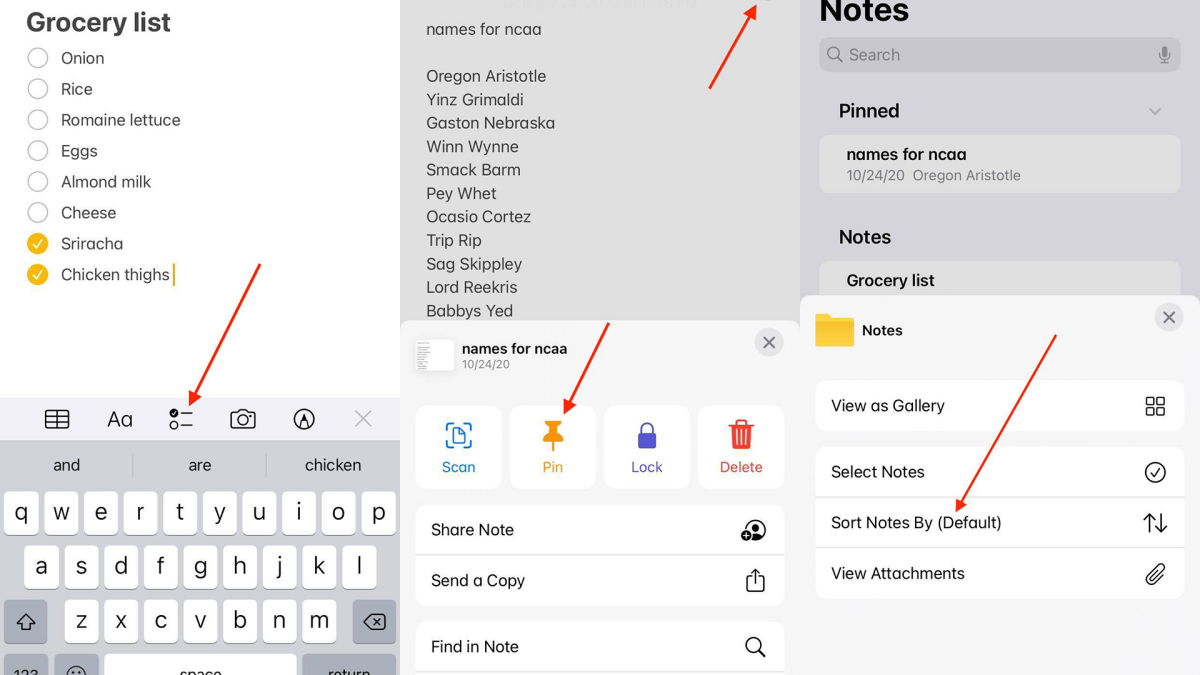 7 tips and tricks to better organize your Notes app