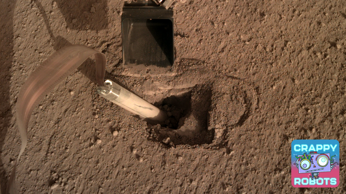 NASA's 'mole' tried to dig into Mars. It didn't go as planned.