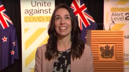New Zealand PM Jacinda Ardern stays cool as earthquake hits during live interview