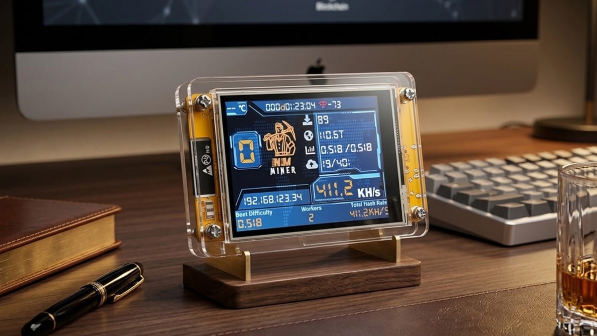 This tiny desktop miner gives you a shot at Bitcoin block rewards for life for under $50