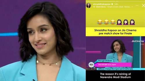 Shraddha Kapoor: The Rainmaker? Internet Blames Actress For Downpour At IPL Finale; Her Response Surprises Fans